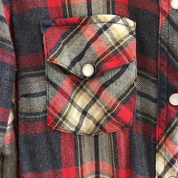 TOPSHOP Plaid Flannel - Picture 4 of 6